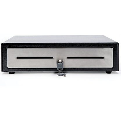 Star Micronics CD4-1416 Choice Cash Drawer, Black, 14Wx16D, Stainless Steel Draw