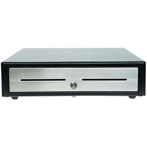Star Micronics CD4-1616 Choice Cash Drawer, Black, 16Wx16D, Stainless Drawer Fro