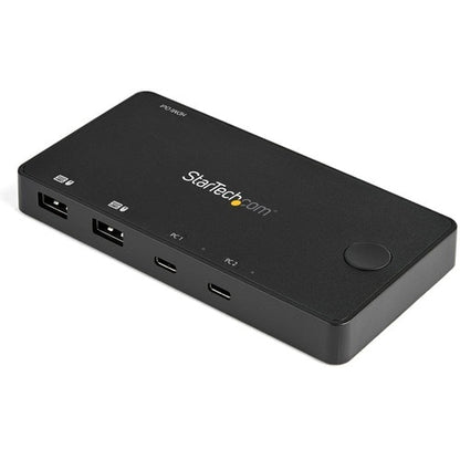 Conmutador KVM USB C de 2 puertos HDMI 4K 60 Hz con cables USB tipo C