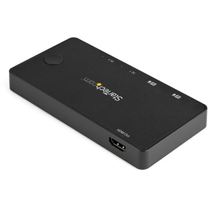Conmutador KVM USB C de 2 puertos HDMI 4K 60 Hz con cables USB tipo C