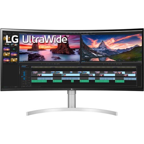 LG Ultrawide 38WN95C-W 38\" Class UW-QHD+ Curved Screen Gaming LCD Monitor