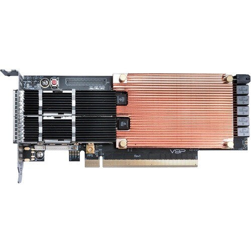 NEXUS 2-PORT QDD SMARTNIC+ 16-CHANNEL VU9P FPGA 9GB DDR