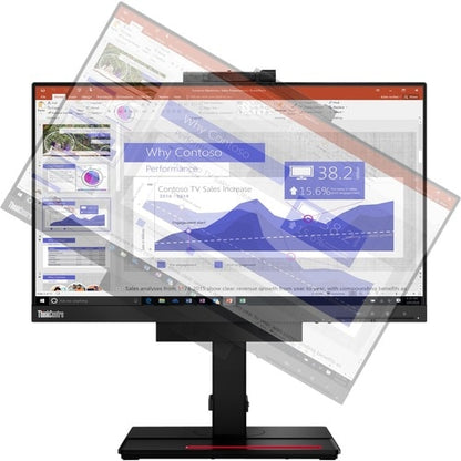 AIO MODULAIRE PAR TIO+TINY 23,8 PO PANNEAU SANS BORDURE 3 CÔTÉS SUPPORT VOIP
