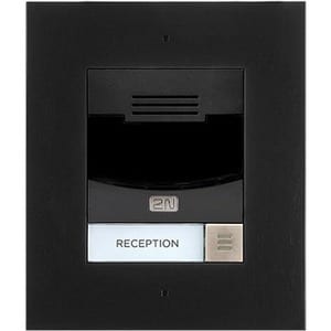 Poste d'interphonie 2N IP Solo - Câble - Montage encastré pour la maison