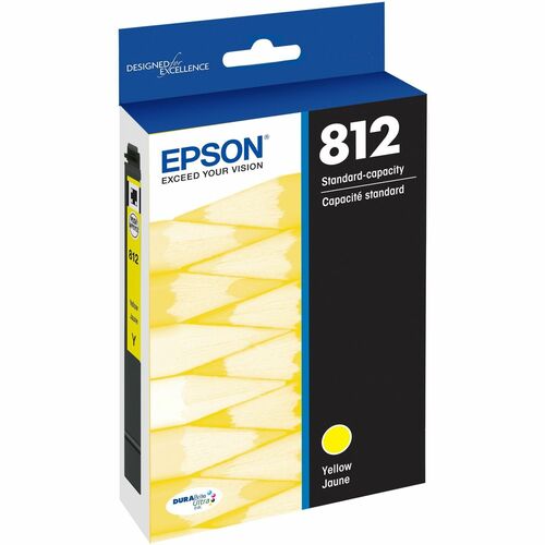 CARTOUCHE D'ENCRE JAUNE T812 STD CAP AVEC SENSORMATIC