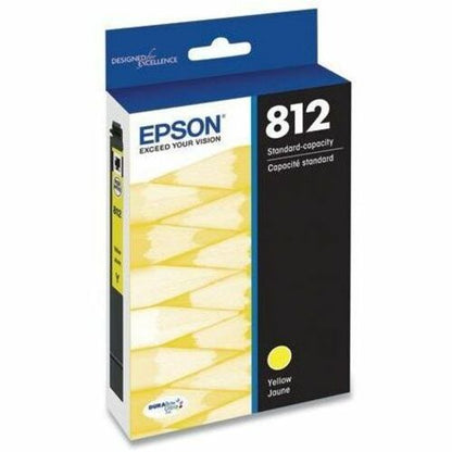 CARTOUCHE D'ENCRE JAUNE T812 STD CAP AVEC SENSORMATIC