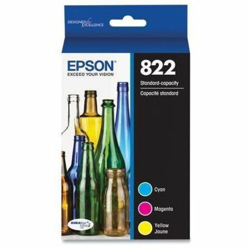 T822 STD CAP COLOR COMBO CMY PK CARTUCHO DE TINTA CON SENSORMATIC