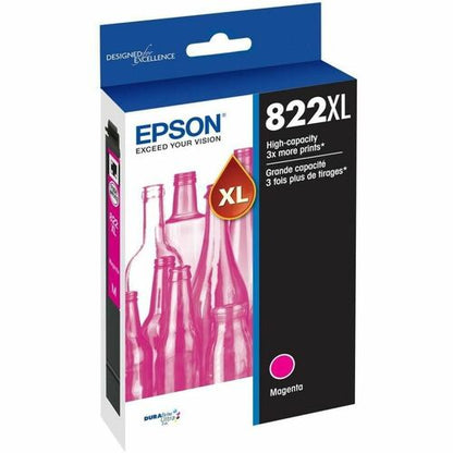 T822 CARTUCHO DE TINTA MAGENTA DE ALTA CAPACIDAD CON SENSORMATIC