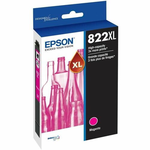 T822 CARTUCHO DE TINTA MAGENTA DE ALTA CAPACIDAD CON SENSORMATIC