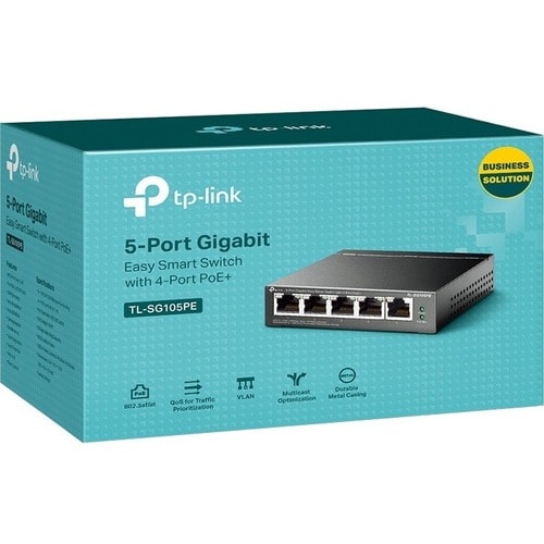 COMMUTATEUR INTELLIGENT 5 PORTS GIGABIT EASY