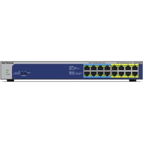 Conmutador UM POE++ GE U60 de 16 puntos