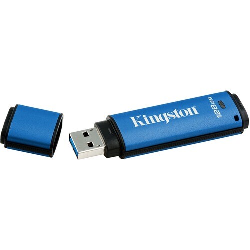 128GB USB 3.0 DTVP30 256BIT AES ENCRYPTED FIPS 197