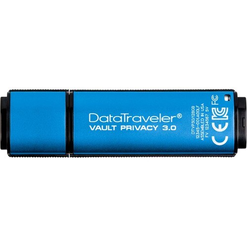 128GB USB 3.0 DTVP30 256BIT AES ENCRYPTED FIPS 197