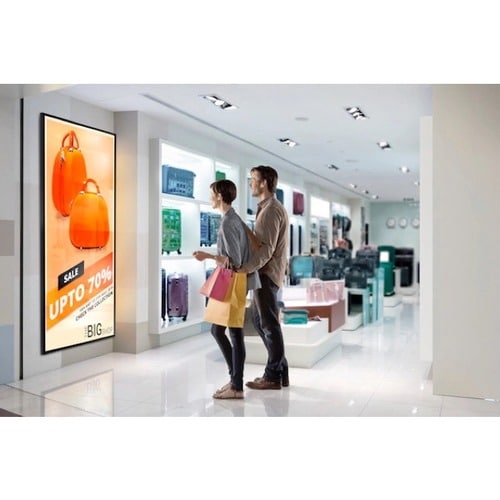 Samsung QET Series 50" QE50T - Pantalla LED Crystal UHD 4K con iluminación directa para empresas
