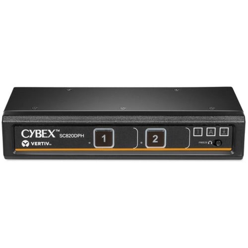 CONMUTADOR KVM SEGURO UNIVERSAL SC DE 2 PUERTOS DP/H DE PANTALLA ÚNICA PP4.0