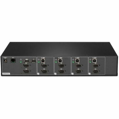 4PORT SC UNIVERSAL DP/H SECURE KVM SWITCH DUAL DISPLAY PP4.0