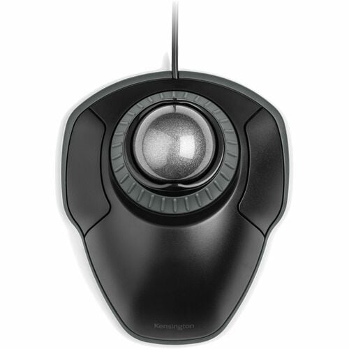 Boule de commande Orbit avec anneau de défilement Boule gris sidéral