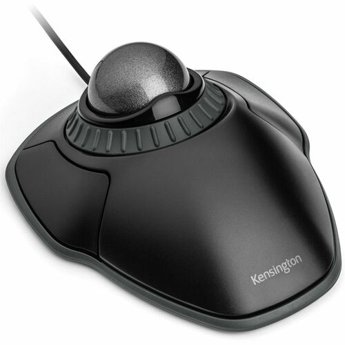 Boule de commande Orbit avec anneau de défilement Boule gris sidéral