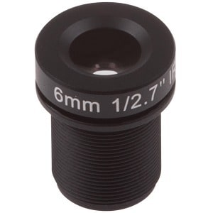 AXIS - Objectif 6 mmf/1,9 pour monture M12 - Conçu pour caméra de surveillance