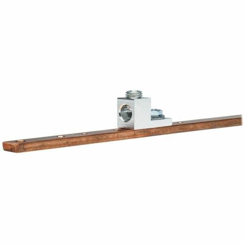 Tripp Lite by Eaton Copper Bus Grounding Bar for 24U and 25U Racks - 0