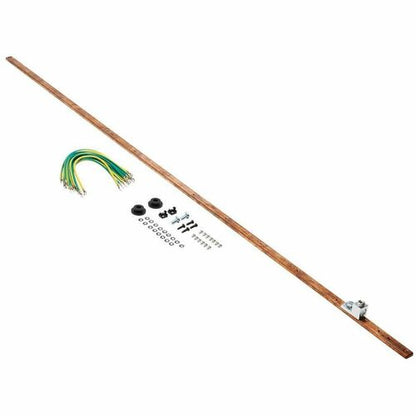 Tripp Lite by Eaton Copper Bus Grounding Bar for 24U and 25U Racks - 0