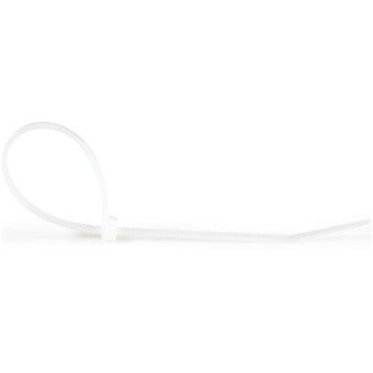 StarTech.com 8"(20cm) Cable Ties, 2-1/8"(55mm) Dia, 50lb(22kg) Tensile Strength,