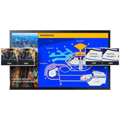 Pantalla de señalización digital Samsung QM32R-T - LCD de 32" Cortex A72 1,70 GHz
