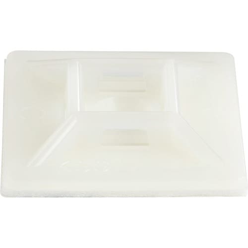 StarTech.com Lot de 100 supports de serre-câbles avec ruban adhésif pour câbles de 5,5 mm de large