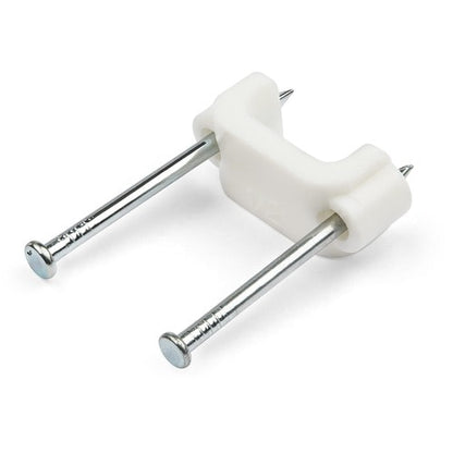 StarTech.com Lot de 100 serre-câbles avec clous - Deux clous en acier - Réutilisables