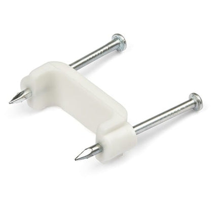 StarTech.com Lot de 100 serre-câbles avec clous - Deux clous en acier - Réutilisables