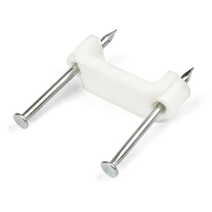 StarTech.com Lot de 100 serre-câbles avec clous - Deux clous en acier - Réutilisables