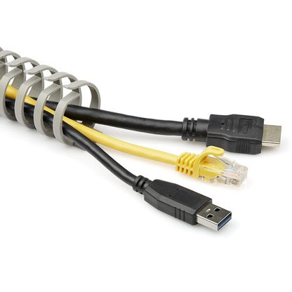 Canaleta para gestión de cables StarTech.com para vértebras de la columna vertebral, 1-1/8" (29 mm) de ancho x 2" (25 mm) de alto.