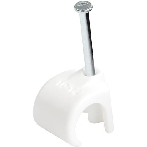 StarTech.com Lot de 100 serre-câbles XL avec clou - Pinces à clouer réutilisables - Fixation et maintien de cordon