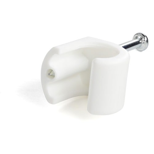 StarTech.com 100 Pk XL Cable Clips w/ Nail - Reusable Nail-in Clamps - Cord Moun