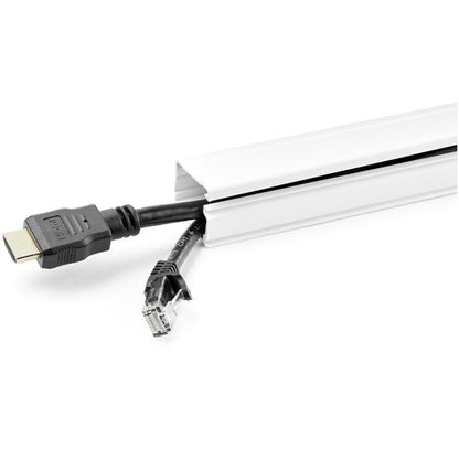 StarTech.com Cable Management Raceway w/ Adhesive Tape/Cover 1-1/8"(32mm)W x 3/4