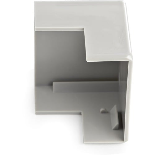 StarTech.com Lot de 20 connecteurs d'angle extérieurs pour chemin de câbles CBMWD3816, accessoires de gestion de câbles, conduit de câblage, coude extérieur à 90°, UL
