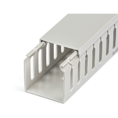 StarTech.com Cable Management Raceway with Cover 2\"(50mm)W x 2\"(50mm)H, 6.5ft(2m) length