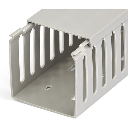 StarTech.com Cable Management Raceway with Cover 3"(75mm)W x 3"(75mm)H, 6.5ft(2m