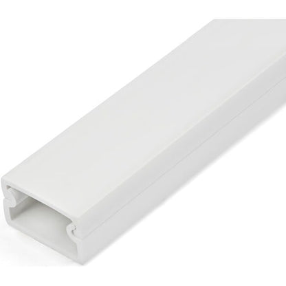 StarTech.com Cable Management Raceway w/Adhesive Tape and Cover 3/4\"(19mm)W x 3/8\"(11mm)