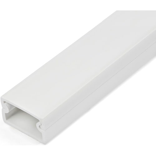 StarTech.com Cable Management Raceway w/Adhesive Tape and Cover 3/4\"(19mm)W x 3/8\"(11mm)