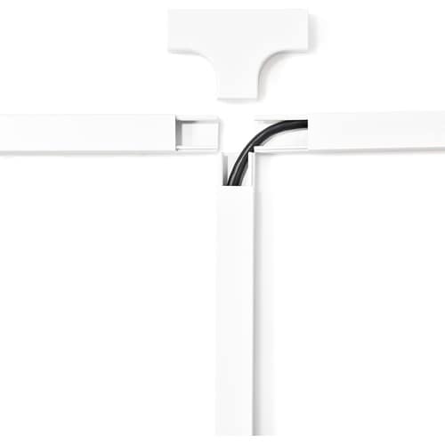 Conector en T para canaleta de cables StarTech.com de 20" para CBMWWD1911 - Accesorios para gestión de cables -