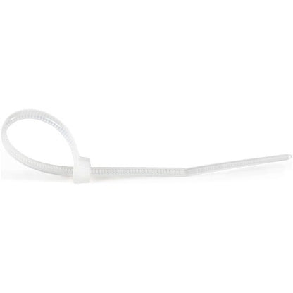 StarTech.com 4"(10cm) Cable Ties, 7/8"(22mm) Dia, 18lb(8kg) Tensile Strength, Ny