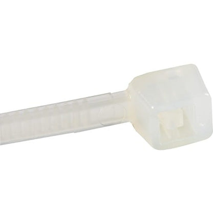 StarTech.com 4"(10cm) Cable Ties, 7/8"(22mm) Dia, 18lb(8kg) Tensile Strength, Ny