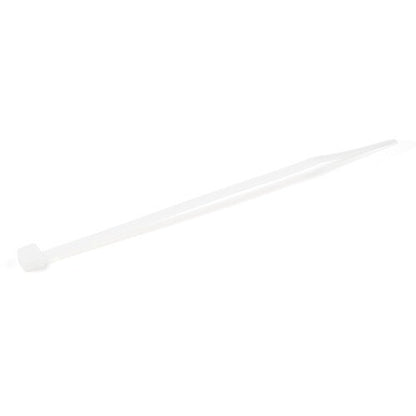 StarTech.com 4"(10cm) Cable Ties, 7/8"(22mm) Dia, 18lb(8kg) Tensile Strength, Ny