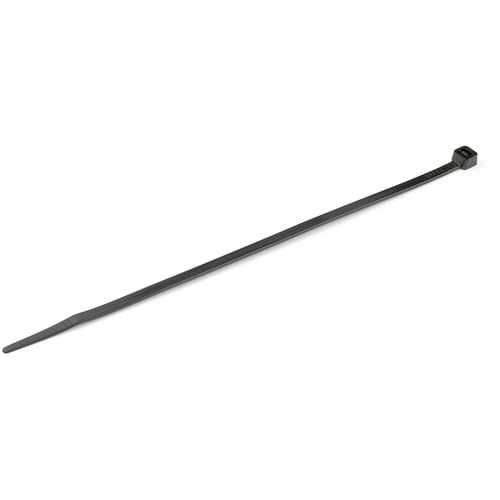 StarTech.com 8\"(20cm) Cable Ties, 2-1/8\"(55mm) Dia, 50lb(22kg) Tensile Strength, Nylon S
