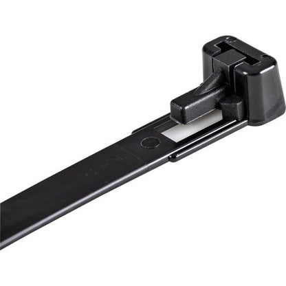 Colliers de serrage réutilisables StarTech.com de 25 cm (10 po), diamètre de 65 mm (2-1/2 po), résistance à la traction de 22 kg (50 lb)