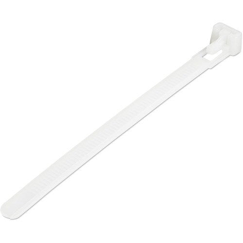 StarTech.com 5"(12cm) Reusable Cable Ties, 1-1/8"(30mm) Dia. 50lb(22Kg) Tensile