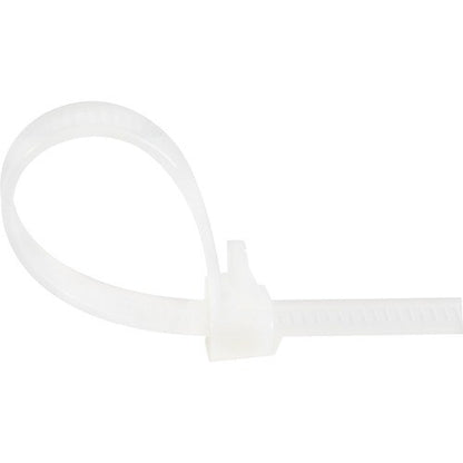 StarTech.com 5"(12cm) Reusable Cable Ties, 1-1/8"(30mm) Dia. 50lb(22Kg) Tensile