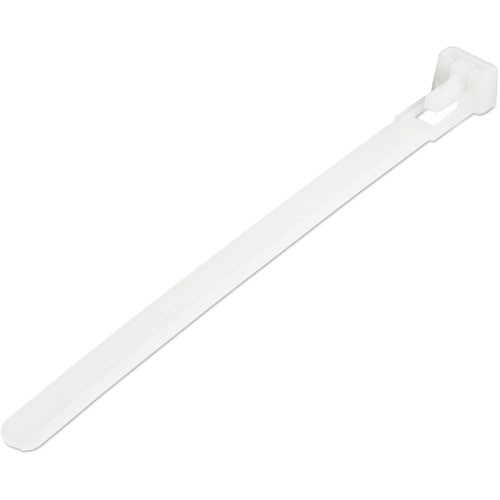 StarTech.com 5"(12cm) Reusable Cable Ties, 1-1/8"(30mm) Dia. 50lb(22Kg) Tensile