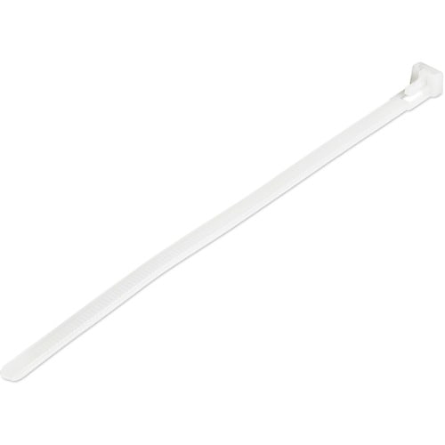 Bridas reutilizables StarTech.com de 20 cm (8"), 50 mm (1-7/8") de diámetro, 22 kg (50 lb) de resistencia a la tracción